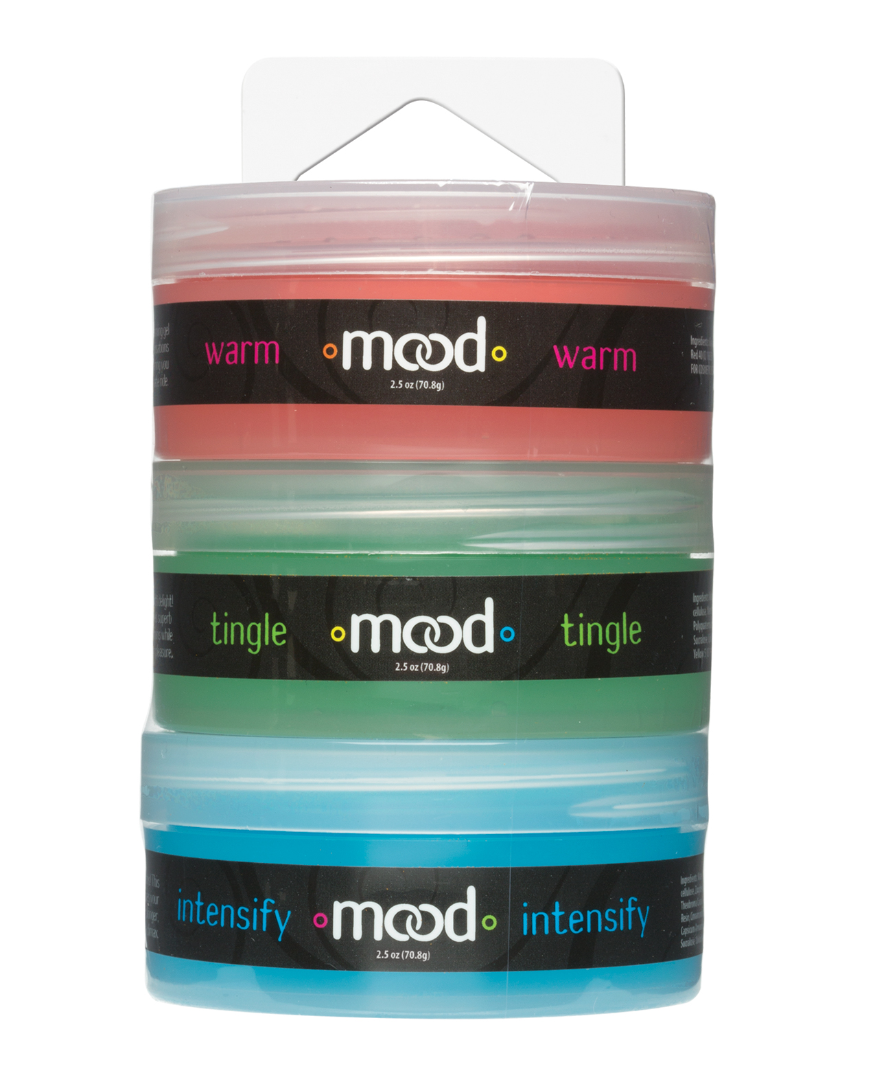 Mood Lube Kissable Foreplay Gels - 2 oz Asst. Flavors Pack of 3
