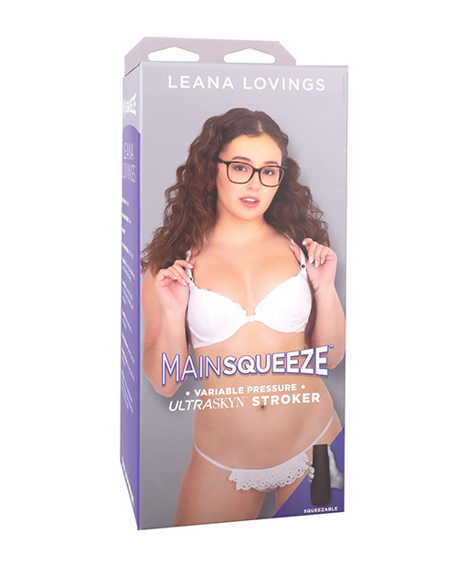 Main Squeeze ULTRASKYN Pussy Stroker - Leana Lovings, Vanilla 