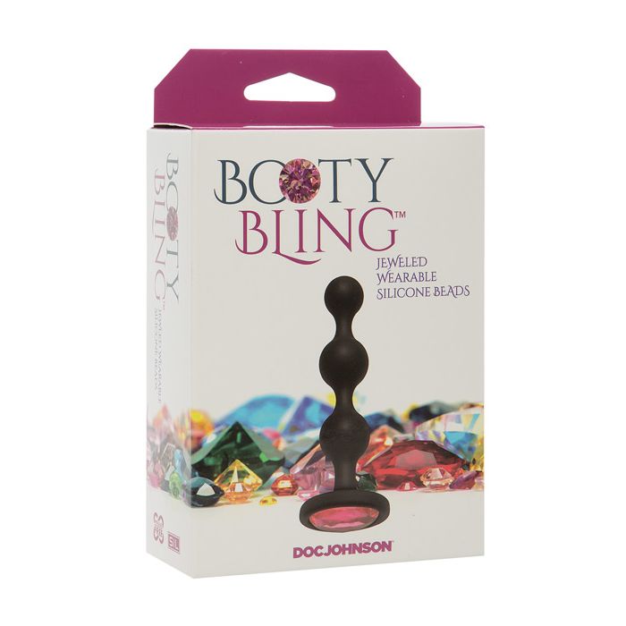 Booty Bling Wearable Silicone Beads - Pink
