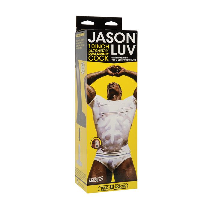 Signature Cocks ULTRASKYN 10" Cock w/Removable Vac-U-Lock Suction Cup - Jason Luv