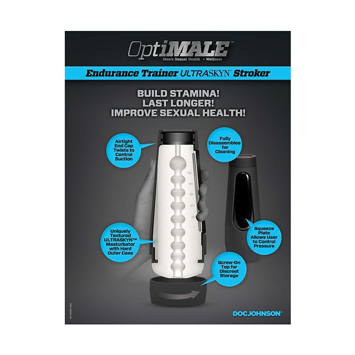 PROMO OptiMale Endurance Trainer Sign