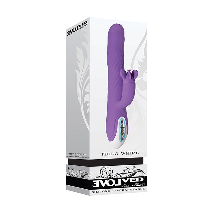 Evolved Tilt O Whirl Dual Stim - Purple