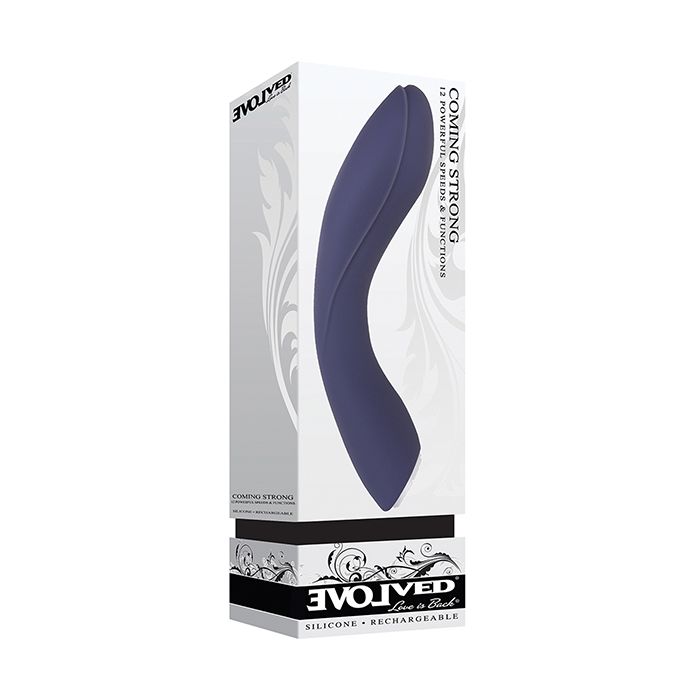 Evolved Coming Strong Vibrator - Blue