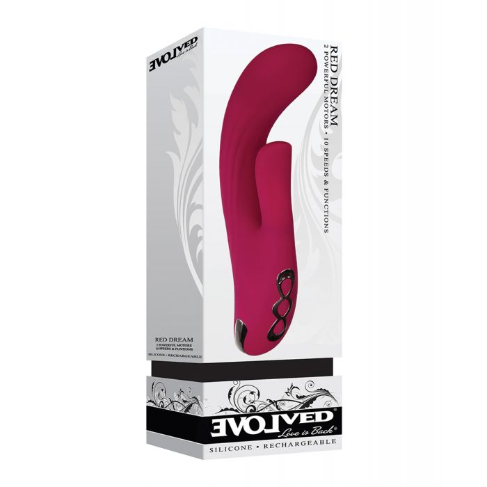 Evolved Red Dream Dual Stim - Burgundy