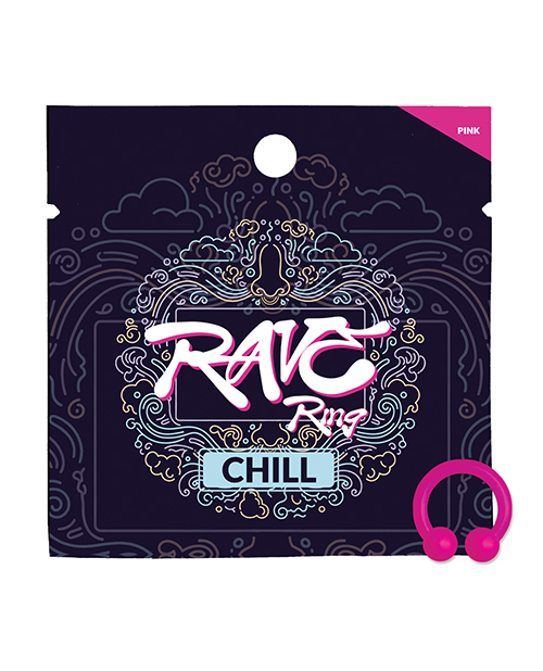 Rave Ring Chill Single Sachet - Peppermint Scent - Pink