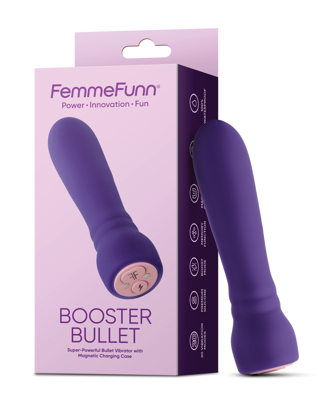 Femme Funn Booster Bullet - Purple