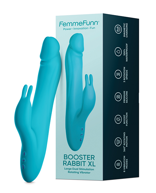 Femme Funn Booster Rabbit XL - Turquoise 
