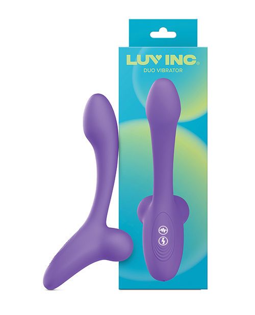 Luv Inc. Poseable Duo Vibrator - Purple 