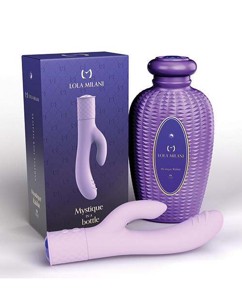Lola Milani Mystique Rabbit w/Orchid Bottle - Lilac 