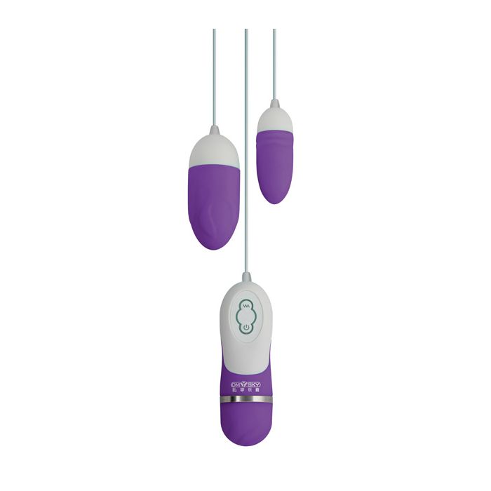 GigaLuv Dual Vibra Bullets - 10 Functions Purple