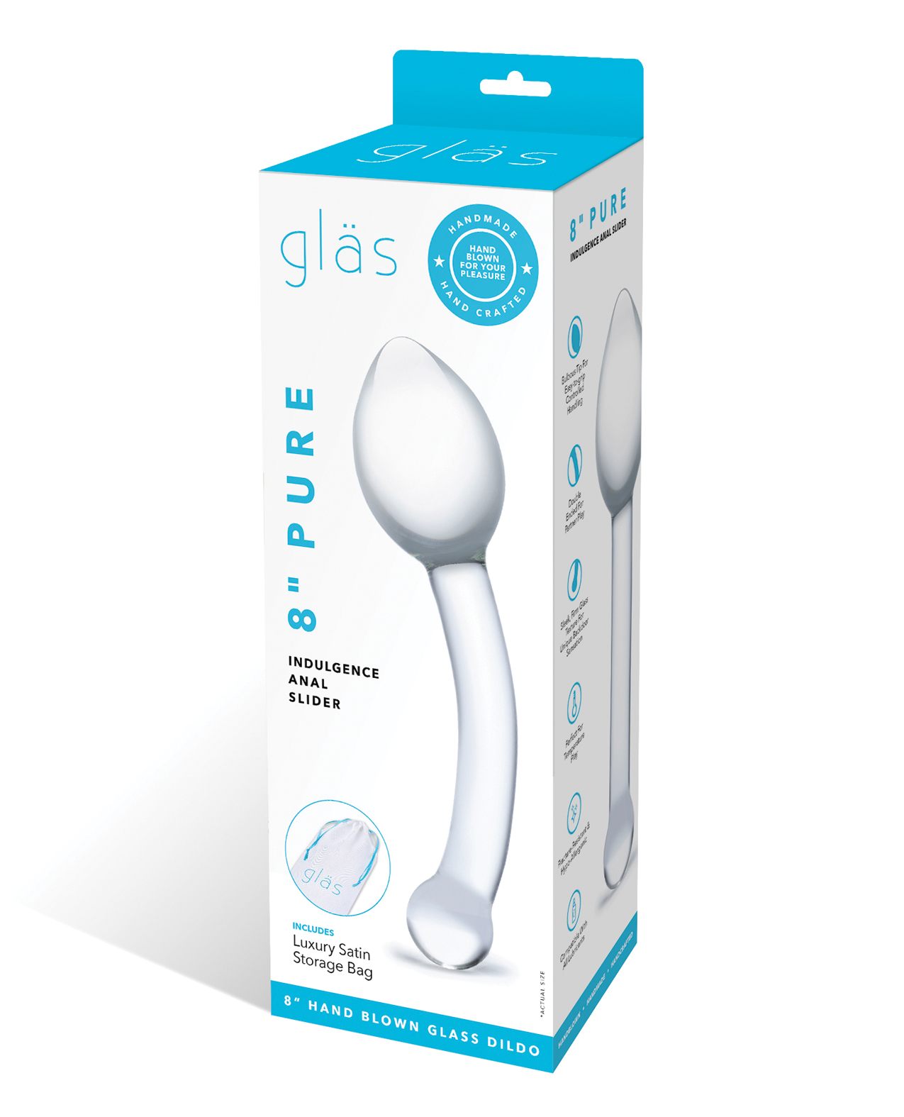 Glas Pure Indulgence Anal Slider - Clear