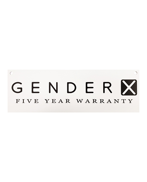 PROMO Gender X Header Sign
