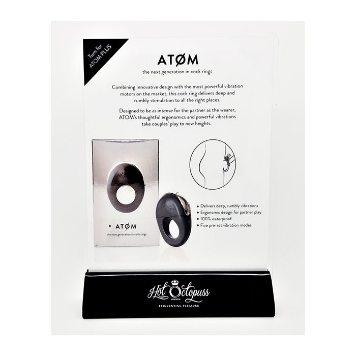 PROMO Hot Octopuss Atom & Atom Plus Product Info Card