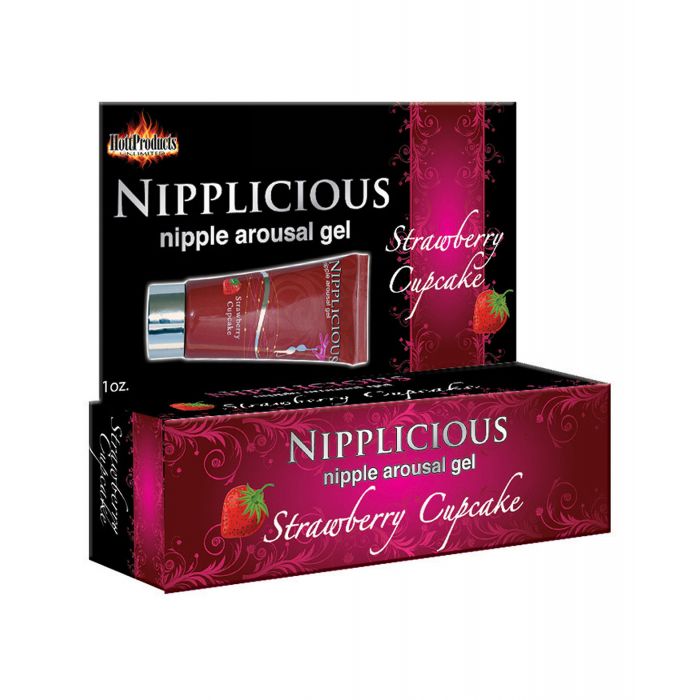 Nipplicious Nipple Arousal Gel - 1 oz Strawberry