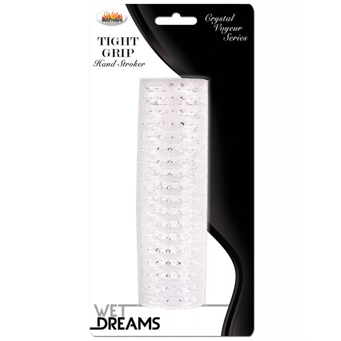 Wet Dreams Tight Grip Stroker - Clear