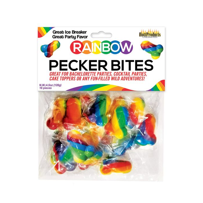 Rainbow Pecker Bites Candies