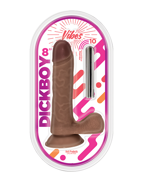 Dick Boy Chocolate Lovers 8" Vibe Bullet 