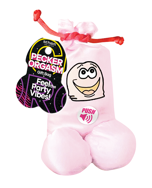 Pecker Orgasm Gift Bag - Pink 