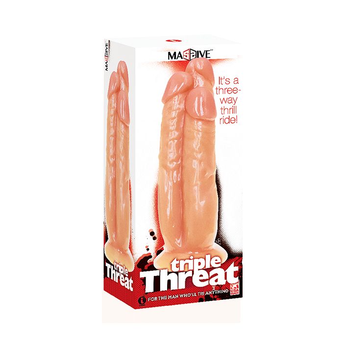 Triple Threat 3 Cock Dildo