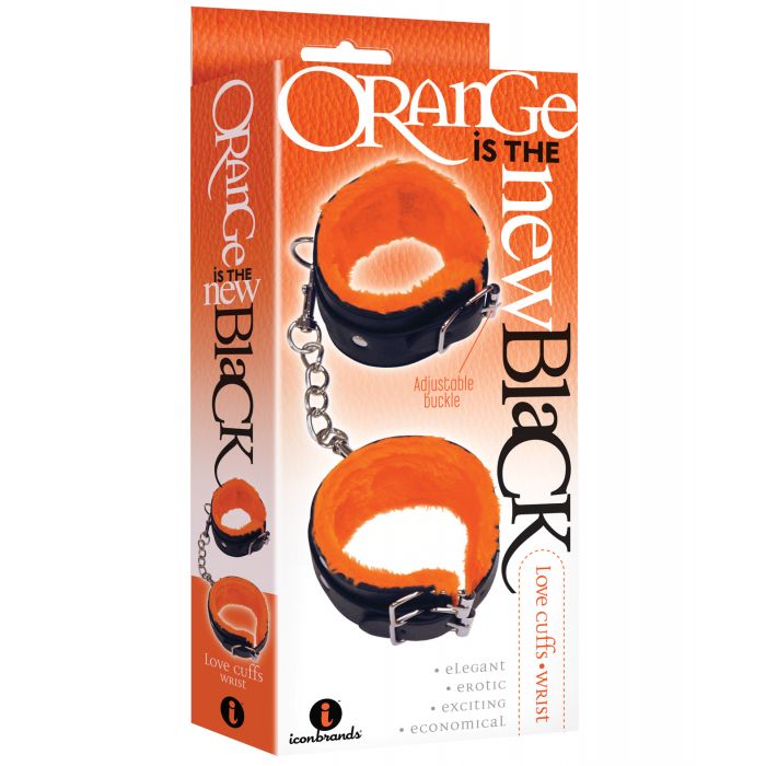The 9's Orange is the New Black Wrist Love Cuffs