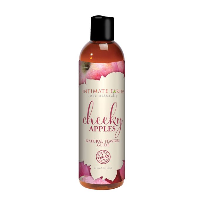 Intimate Earth Natural Flavors Glide - 120 ml Cheeky Apples