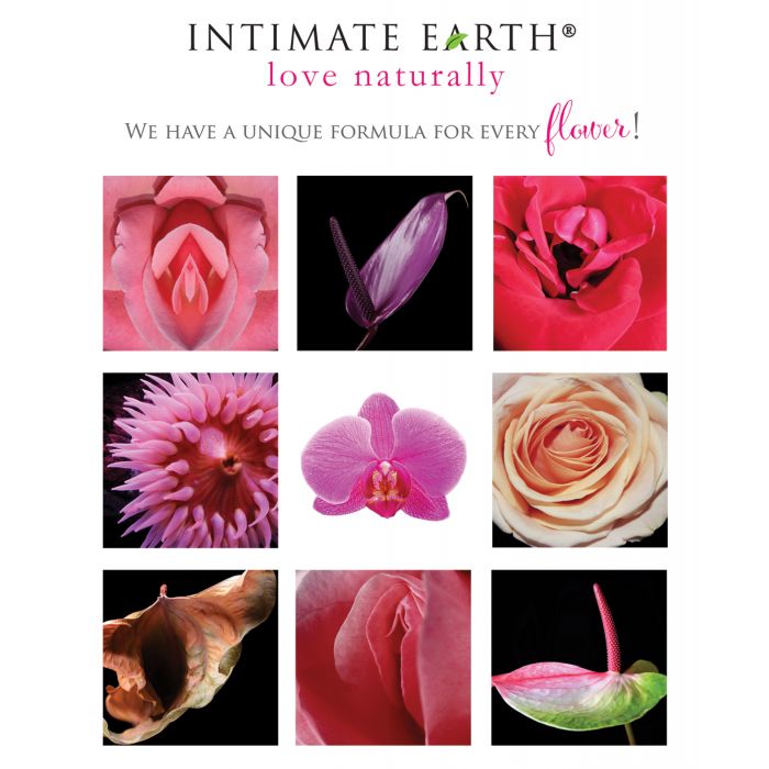 NO ETA PROMO Intimate Earth IE Flower 16 x 20 Poster