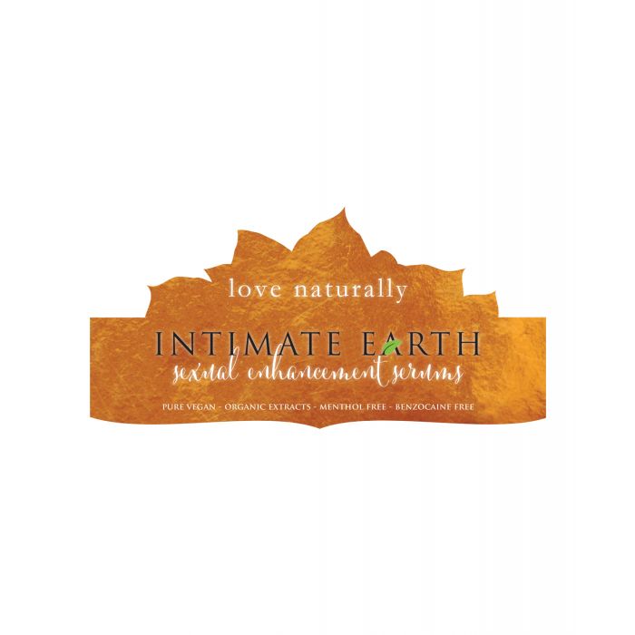 PROMO Intimate Earth Serum Shelf Talker 9 x 5 Flat