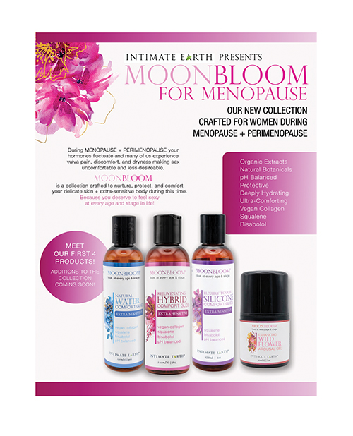 PROMO Intimate Earth Moon Bloom 2 Sided Flyer 
