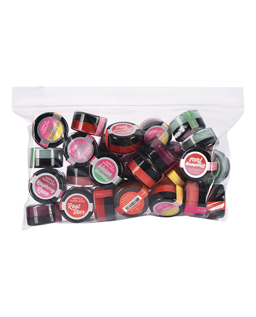 Nipple Nibbler Cool Tingle Balm Bulk Packaging Display - Asst. Flavors Pack of 36 