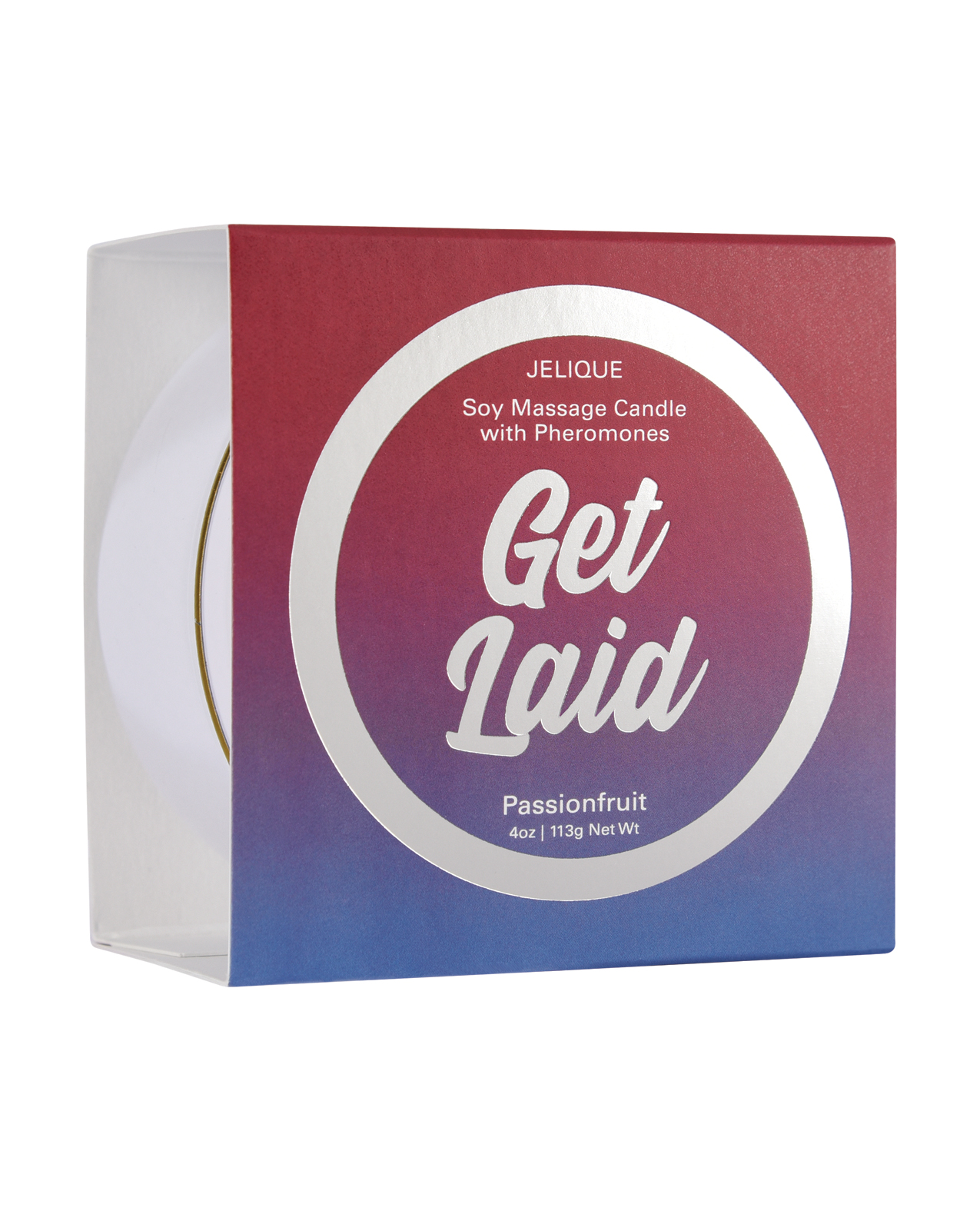 Jelique Massage Candle - 4 oz Get Laid Passion Fruit 