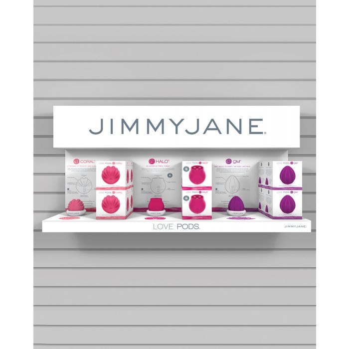PROMO Jimmyjane Prepack Shelf-n-Shop Love Pods Display w/Tester