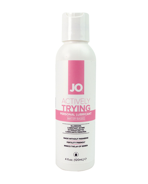 JO Actively Trying (TTC) Paraben-Free - Original Lubricant 4 oz 