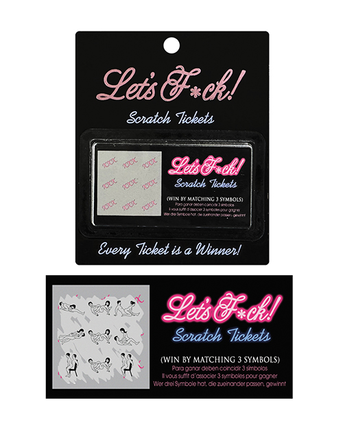 Let's Fuck! Scratch Tickets