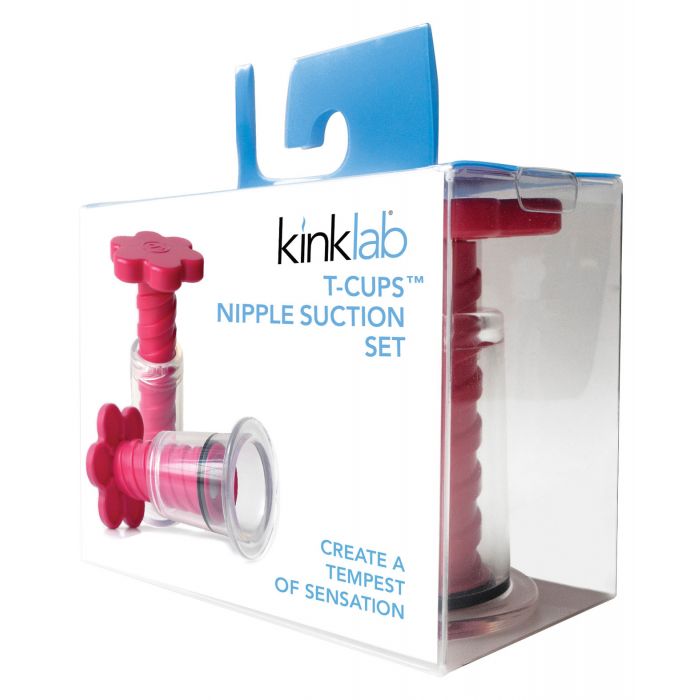 KinkLab T-Cup Nipple Suction Set