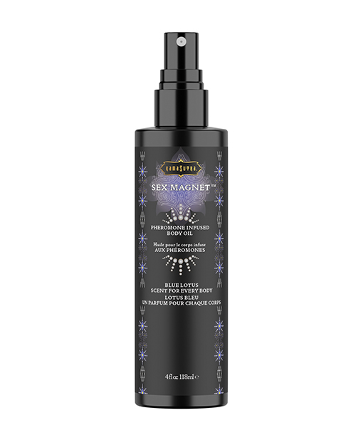 Kama Sutra Sex Magnet Pheromone Body Spray Blue Lotus 4 oz