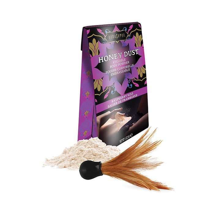 Kama Sutra Honey Dust - 1 oz Raspberry Kiss