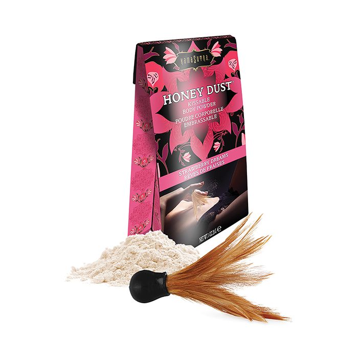 Kama Sutra Honey Dust - 1 oz Strawberry Dreams