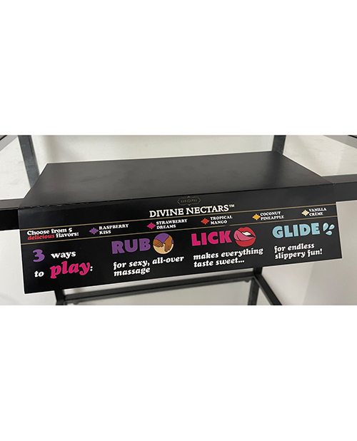 PROMO Kama Sutra Divine Nectars Long Shelf Talker