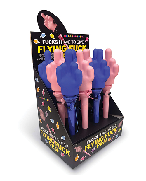 Fucks I Have to Give Flying Fuck Pen - 12 pc Display