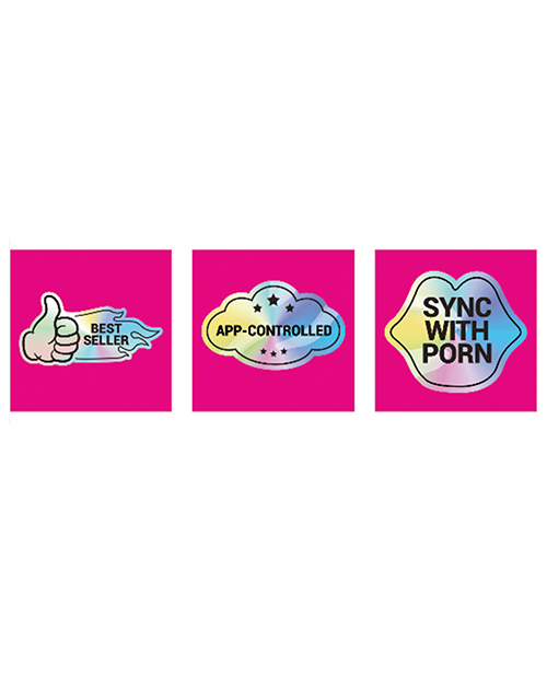 PROMO Lovense Laser Product Stickers - 3 Designs