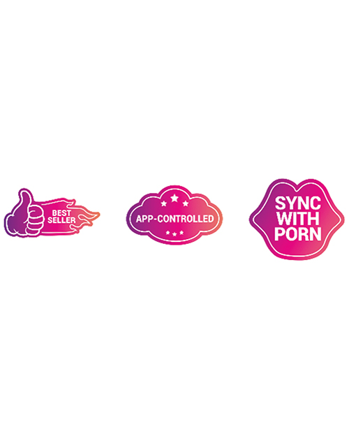 PROMO Lovense Pink Product Stickers - 3 Designs
