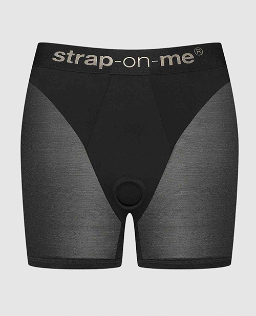 Strap On Me Halo Lingerie Harness - Black LG
