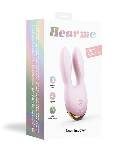 Love to Love Hear Me Flexible Ear Stim - Baby Pink 