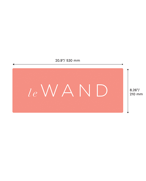 PROMO Le Wand Cardboard Logo Signage
