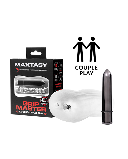 Maxtasy Grip Master Sleeve & Bullet - Clear 