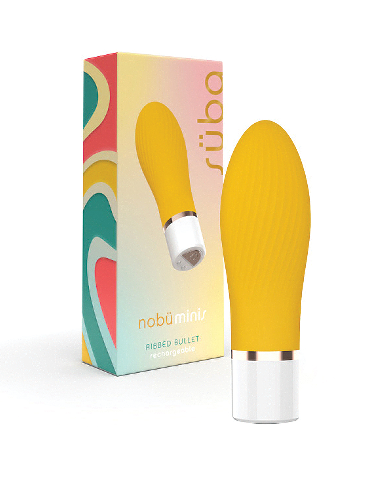 Nobu Mini Suba Ribbed Bullet - Yellow