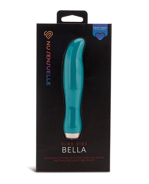 Nu Sensuelle Bella Velvet Touch Vibe - Emerald Green 
