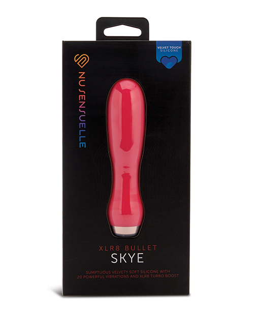 Nu Sensuelle Skye Velvet Touch Vibe - Hot Pink  