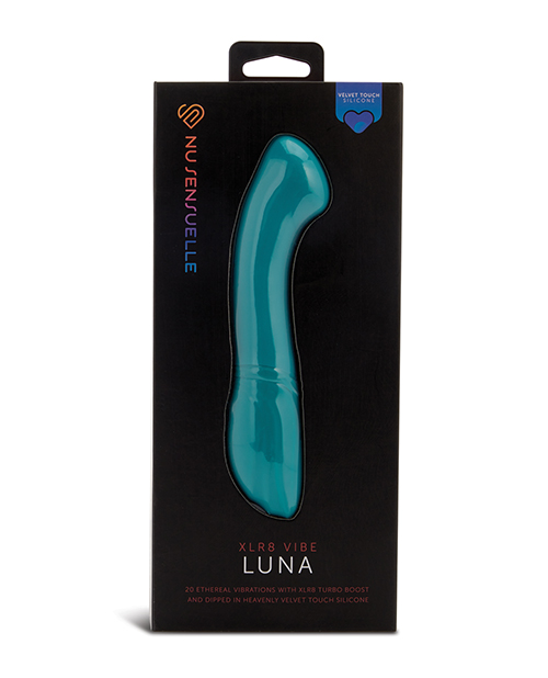 Nu Sensuelle Luna Velvet Touch Vibe - Emerald Green 