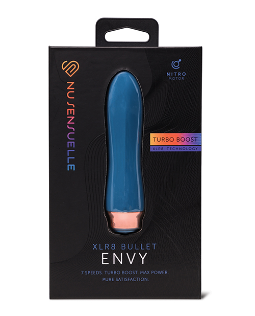 Nu Sensuelle Envy XLR8 Bullet w/Nitro Motor - Deep Turquoise 